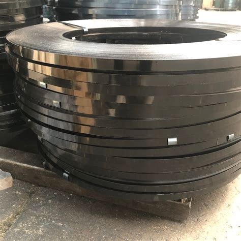 steel box packing strip manufacturer|black steel straps for trucks.